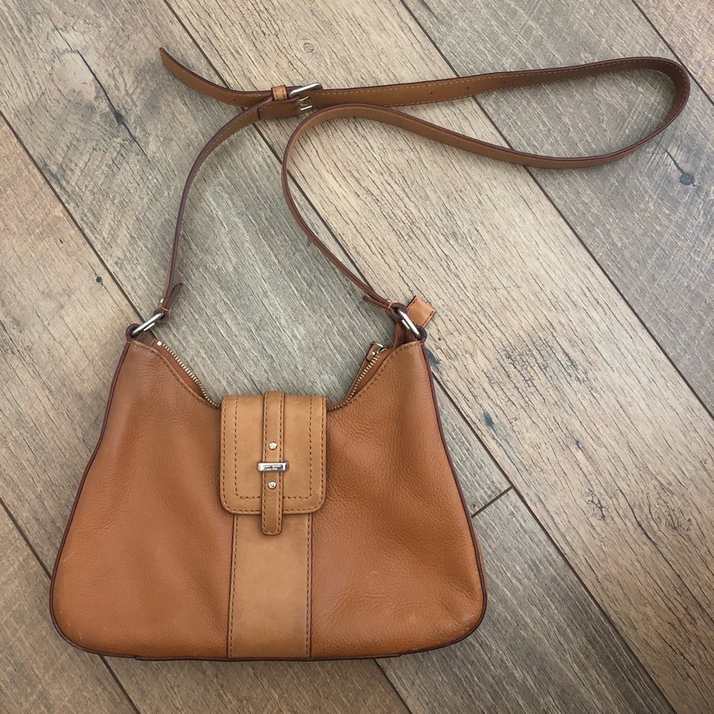 Tan Leather Kate Spade Crossbody Bag